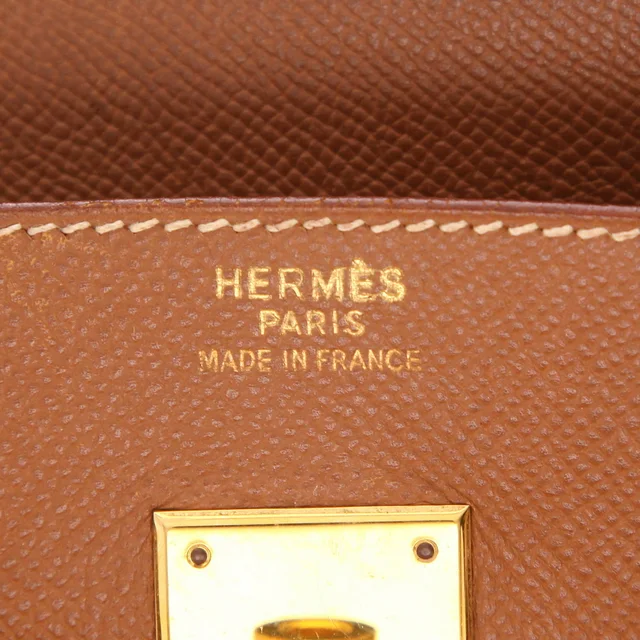 Hermès Birkin 40 cm handbag in Gold Leather from Collector Square, photo 4 of 6