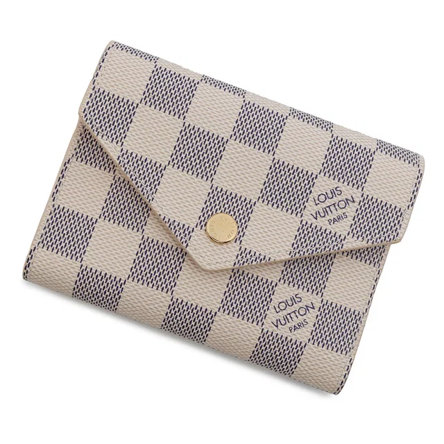 Louis Vuitton Portefeuille Victorine BeigeN64022 Damier Azur from GALLERY RARE