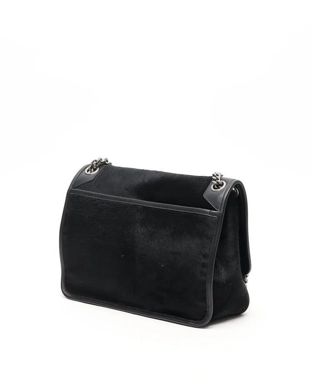 Saint Laurent Medium Niki Pony Hair Bag from A Retro Tale, photo 3 of 10