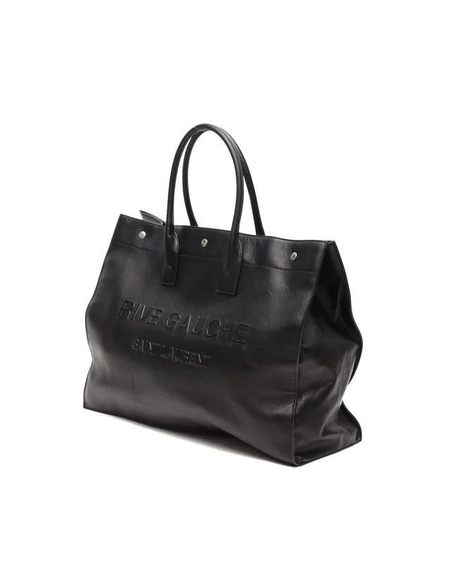 Saint Laurent Rive Gauche Tote Bag in Leather from A Retro Tale, photo 2 of 12