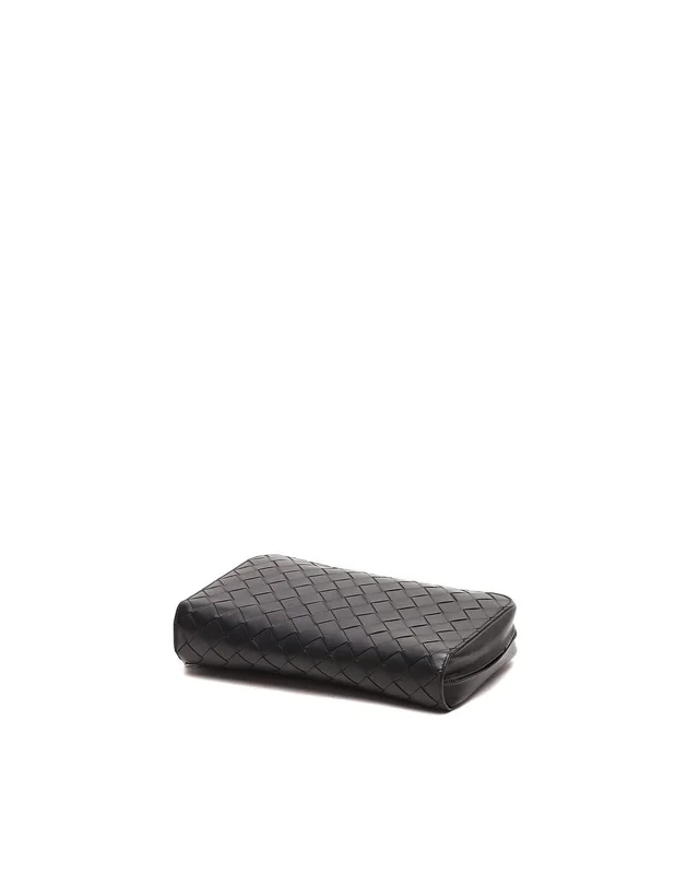 Bottega Veneta Intrecciato Zip Clutch Bag in Woven leather from A Retro Tale, photo 5 of 8