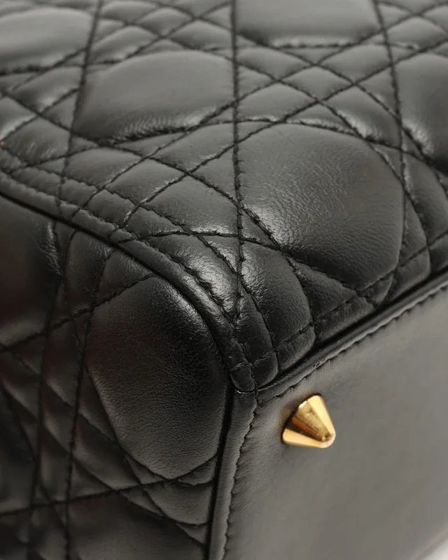 Medium Lady Dior Bag in Leather from A Retro Tale, photo 6 of 9