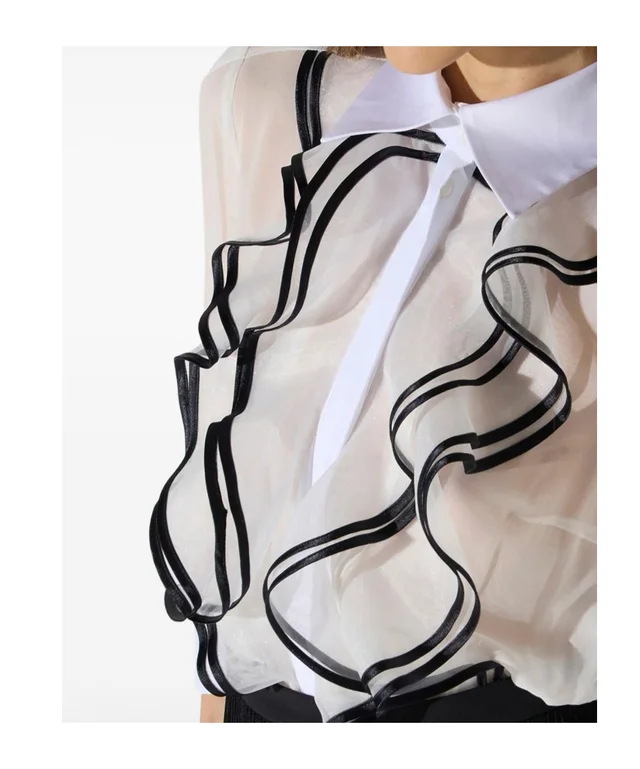 Elisabetta Franchi Pleated shirt dress, photo 4 of 4 from SENSER