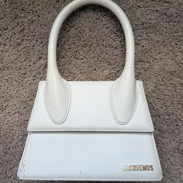 Jacquemus Women's Bag - White/Cream in white from Depop, photo 1 of 1