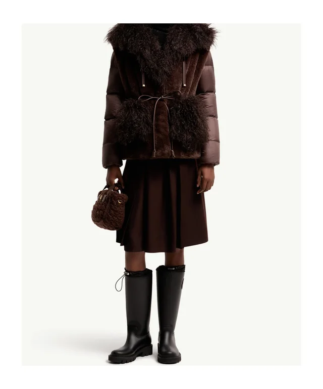 Moncler Wool Gabardine Midi Skirt, photo 7 of 7 from SENSER