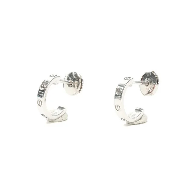 Cartier LOVE Hoop Earrings, Small Model from A Retro Tale, photo 2 of 2