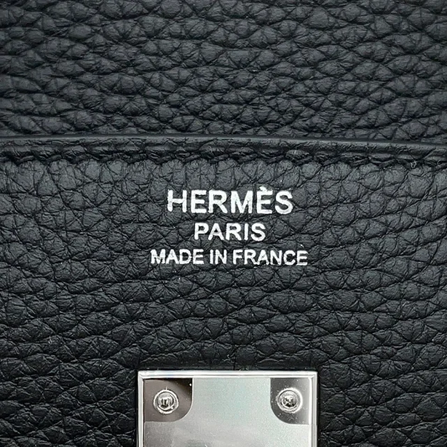 Hermès Birkin Black Togo Leather Size 25 in Black Togo leather from GALLERY RARE, photo 14 of 15