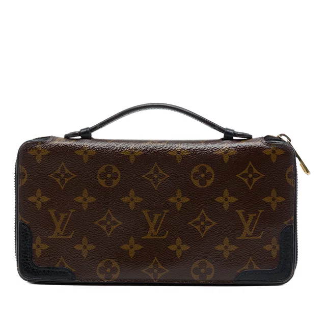 Brown Louis Vuitton Monogram Daily Organizer Long Wallets in Brown Coated canvas from Designer Revival