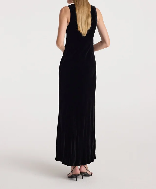 Róhe velvet bias-cut dress, photo 4 of 5 from SENSER