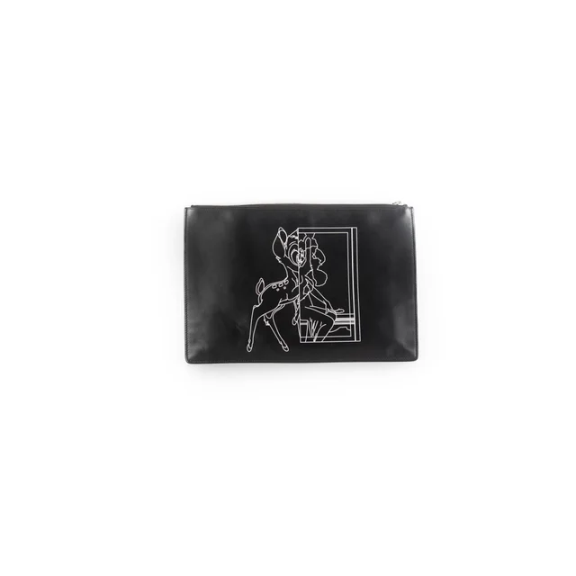 Givenchy Bambi Pouch Black in Black Leather from The Purse Affair