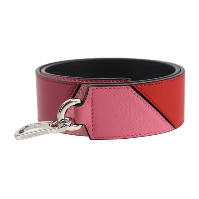 Loewe Degrade Puzzle Bandouliere 90 Shoulder Strap 125.99UR71 Classic Calfskin Pink … 2407043008028R1 in Black/Pink/Purple/Red color Leather from Elady