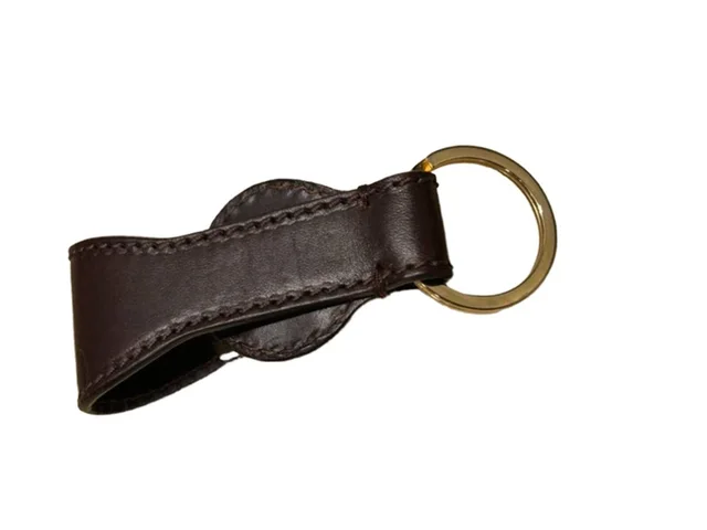 Fendi Key Ring Brown With Gold-Tone Hardware in Brown Leather from Oxfam Online Shop, photo 5 of 13