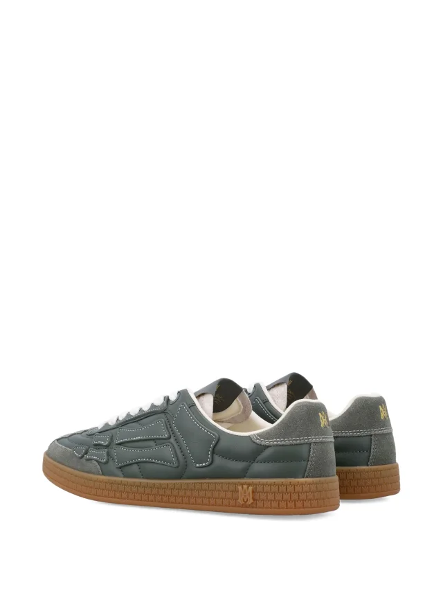 AMIRI Pacific Bones leather sneakers in Green, photo 4 of 4 from FARFETCH