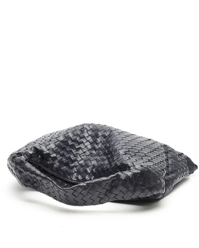 Bottega Veneta Large Hop Intrecciato Tote Bag in Woven leather from A Retro Tale, photo 4 of 8