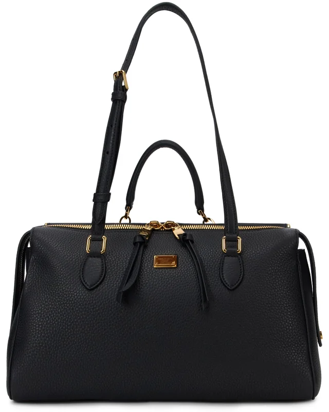 Dolce & Gabbana Calfskin Pvc Tote Bag — Black in Black Calfskin from HEWI, photo 2 of 2