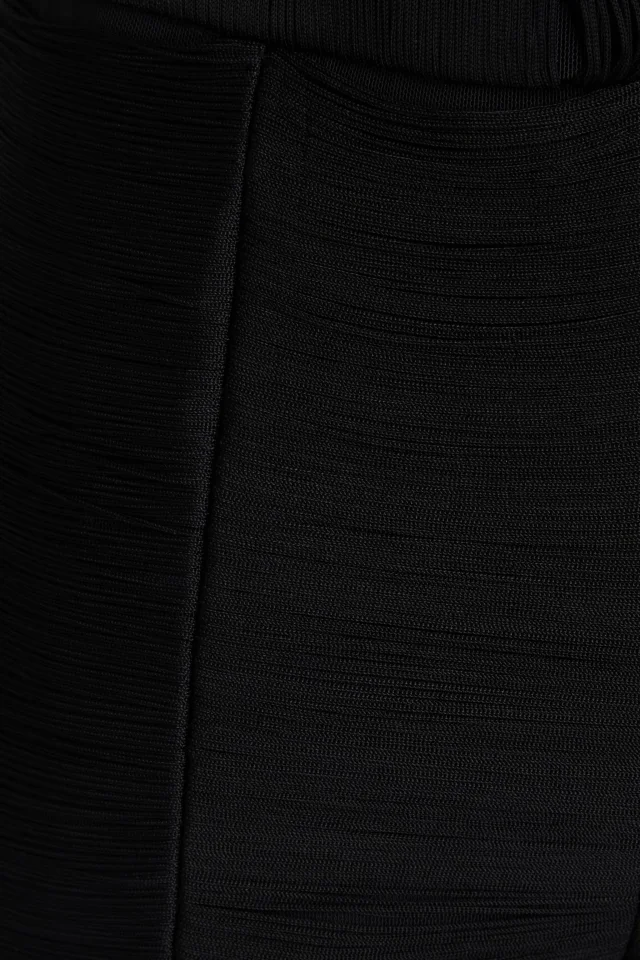 Alexander Wang Fringed Mesh Leggings in Black, photo 4 of 4 from THE OUTNET