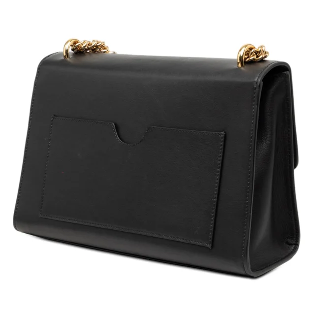 Black Gucci Medium Calfskin Padlock Shoulder Bag in Black Calfskin from Designer Revival, photo 2 of 2