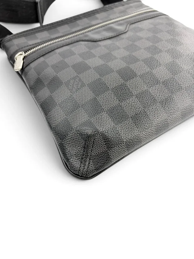 Louis Vuitton Damier Graphite Thomas Messenger Bag in Grey Canvas from Season 2 Consign, photo 9 of 10