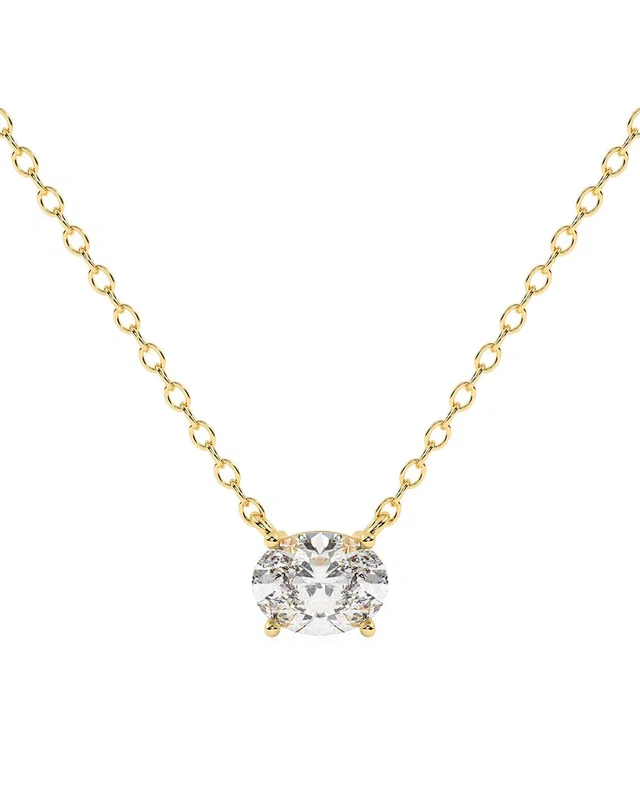 Lab Grown Diamonds 14K 0.50 ct. tw. Lab-Grown Diamond Necklace, image 1 of 1 from Gilt