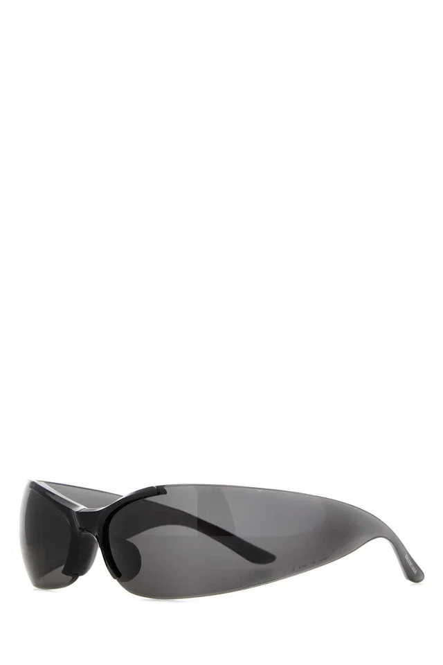 Balenciaga Afterhour Sunglasses — Black Exterior: Nylon in Black Nylon from HEWI