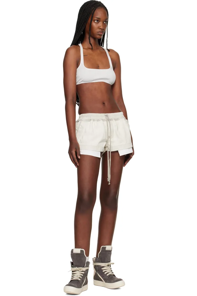 Rick Owens DRKSHDW White Temple Unhorny Top, photo 4 of 4 from SSENSE