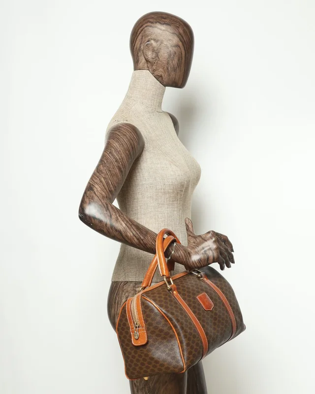 Celine Macadam Boston Bag in Canvas from A Retro Tale, photo 10 of 10