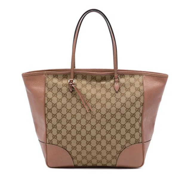 Beige Gucci GG Canvas Bree Tote in Beige Canvas from Designer Revival, photo 1 of 1