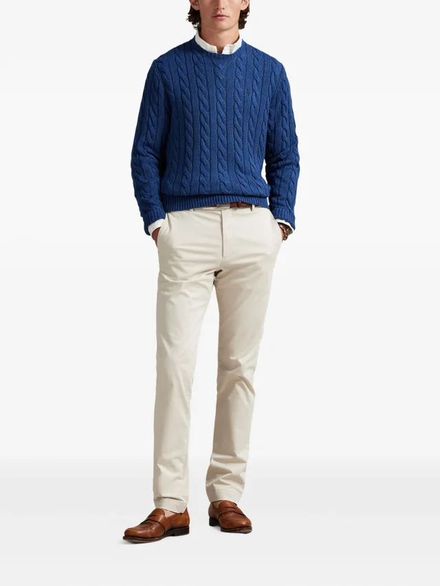 Polo Ralph Lauren cable-knit long-sleeve sweater, photo 2 of 2 from FARFETCH