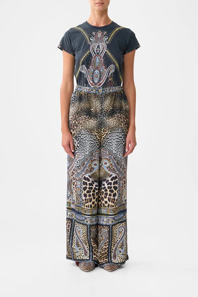 Camilla eBoutique BUTTON FRONT LOUNGE PANT ISTANBUL ANIMALIA from CAMILLA, photo 1 of 1