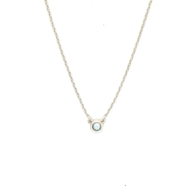 Tiffany & Co. By The Yard Aquamarine Necklace from A Retro Tale