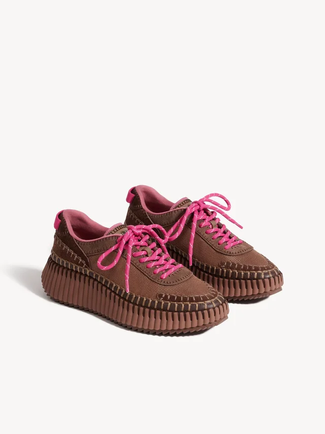 Chloé Nama Low-Top Sneakers, photo 2 of 6 from SENSER