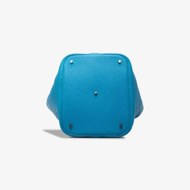 Hermès Picotin 26 Clémence Bleu Zanzibar in Blue Clemence leather from SACLÀB, photo 4 of 5