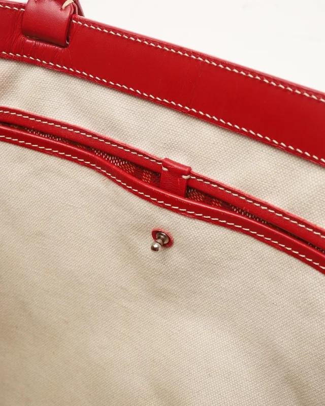 Goyard Bellechasse PM Tote Bag in Canvas from A Retro Tale, photo 11 of 12