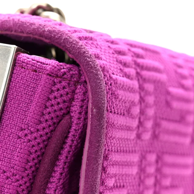 Fendi Technical Fabric FF Midi Chain Baguette Bouganville from FASHIONPHILE, photo 11 of 13