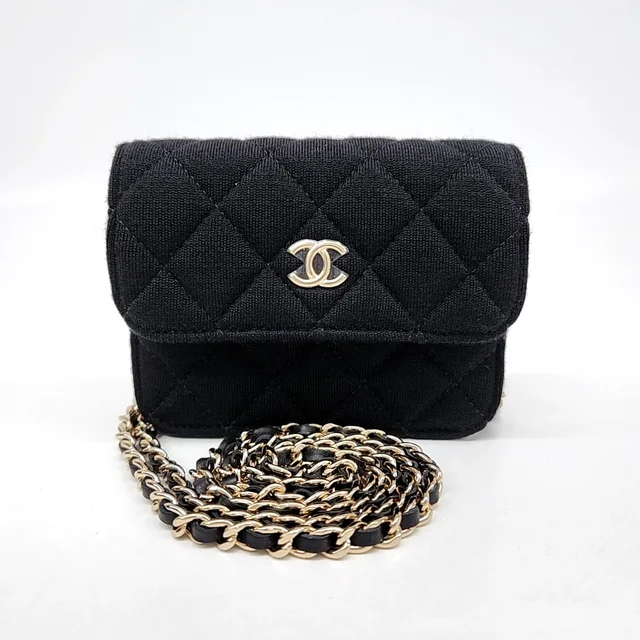 Chanel fabric mini chain crossbody bag from GUGUS