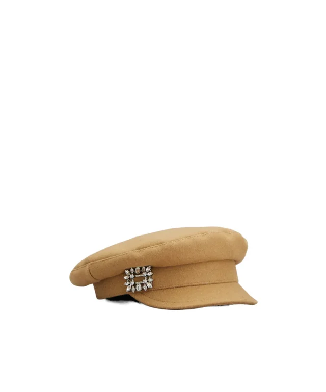 Roger Vivier Broche Embellished Sailor Hat, photo 2 of 7 from SENSER