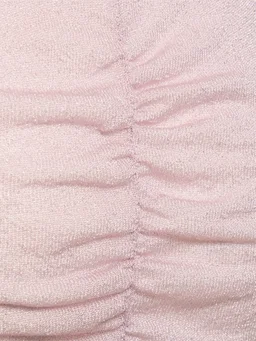 Alessandra Rich Mini dress with long sleeves in 80% Viscose, 10% Polyamide, 10% Polyester, photo 4 of 5 from LUISAVIAROMA