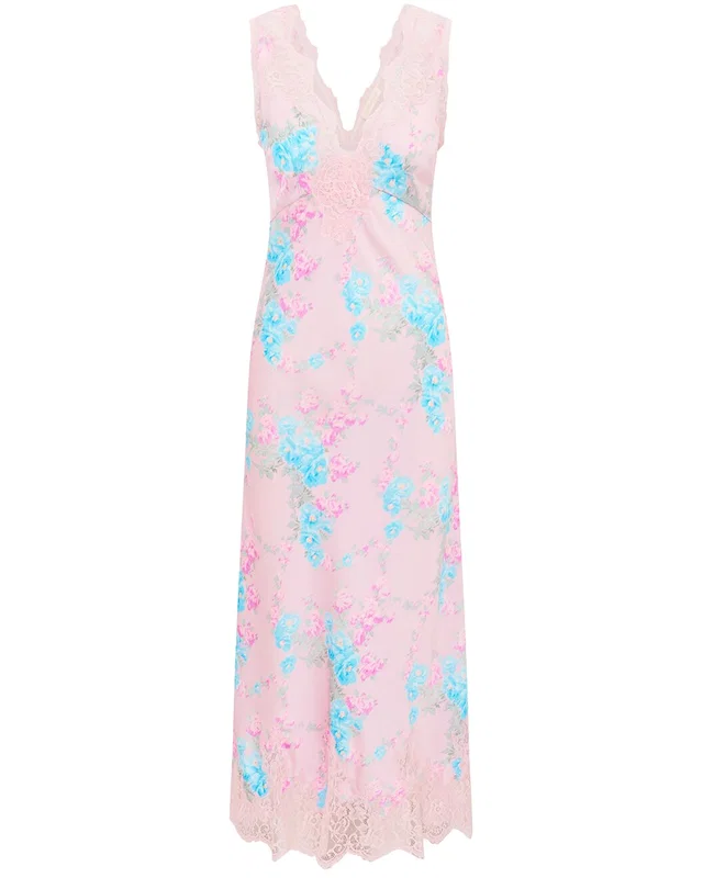 LoveShackFancy Serene Dress in Blue, image 1 of 1 from Rue La La