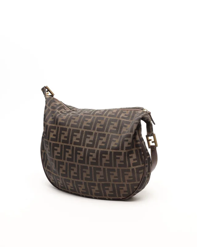 Fendi Zucca Hobo Bag in Canvas from A Retro Tale, photo 3 of 12