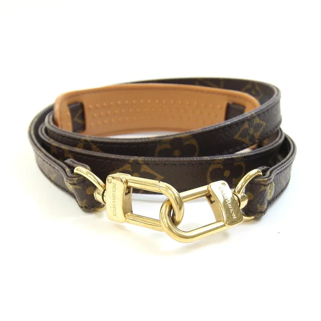 Louis Vuitton Monogram Shoulder Strap J75011 Replacement for Bag (Non-Adjustable) in Black from Elady