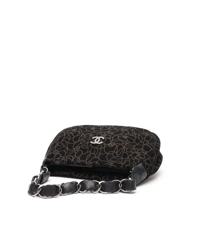 Chanel Camellia Suede Chain Bag in Suede from A Retro Tale, photo 4 of 12