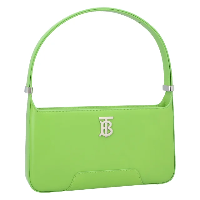 Burberry Shoulder Bag with Logo in Green, photo 2 of 5 from ShopSimon