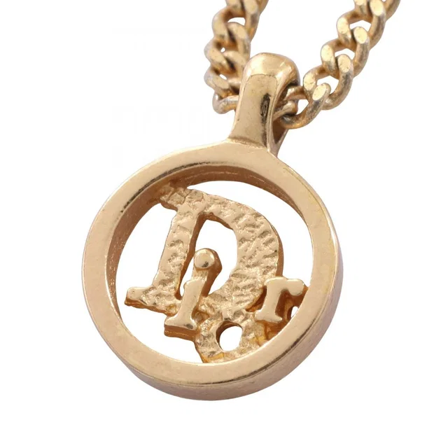 Dior Necklace Circle Logo from The Reluxe