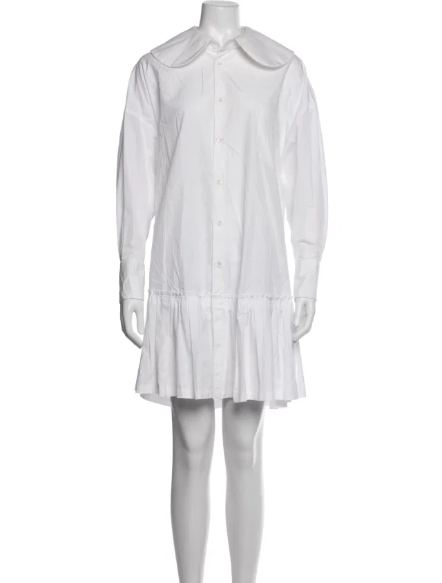 Comme des Garçons Girl Mini Dress in white from The RealReal