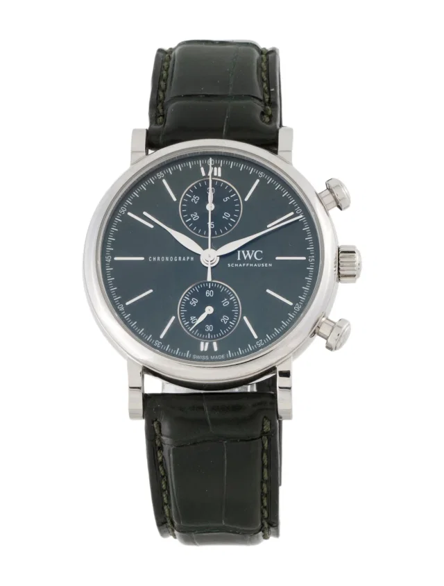 IWC Portofino Watch in multicolor Crocodile from The RealReal
