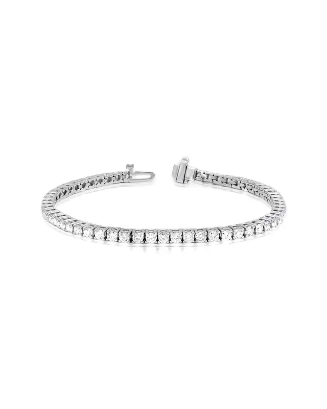 Diana M Lab Grown Diamonds Diana M. Fine Jewelry 14K 4.00 ct. tw. Lab Grown Diamond Tennis Bracelet, image 1 of 1 from Gilt