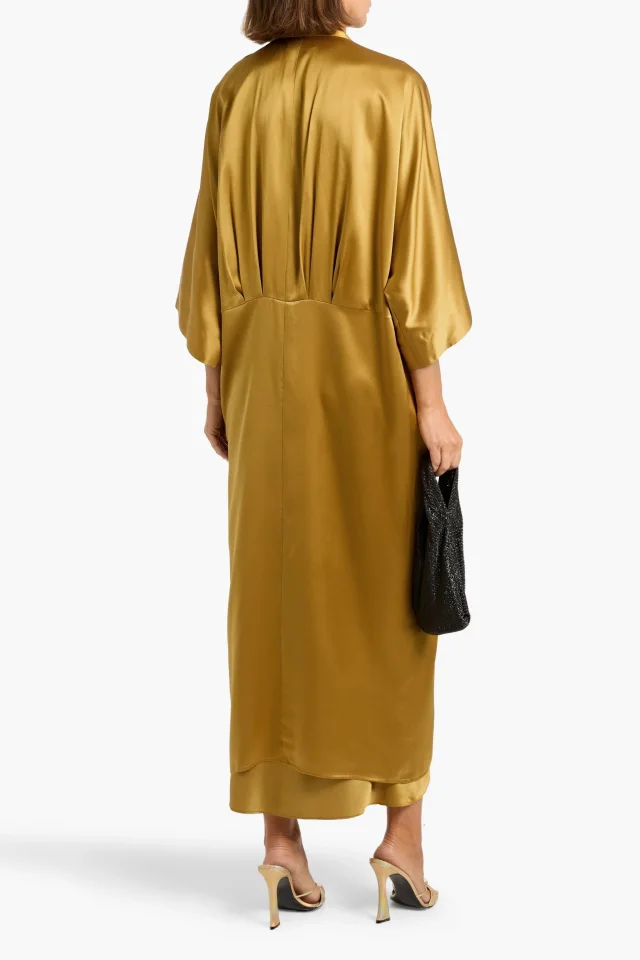 The Sei Silk-Satin Kimono, photo 3 of 4 from THE OUTNET