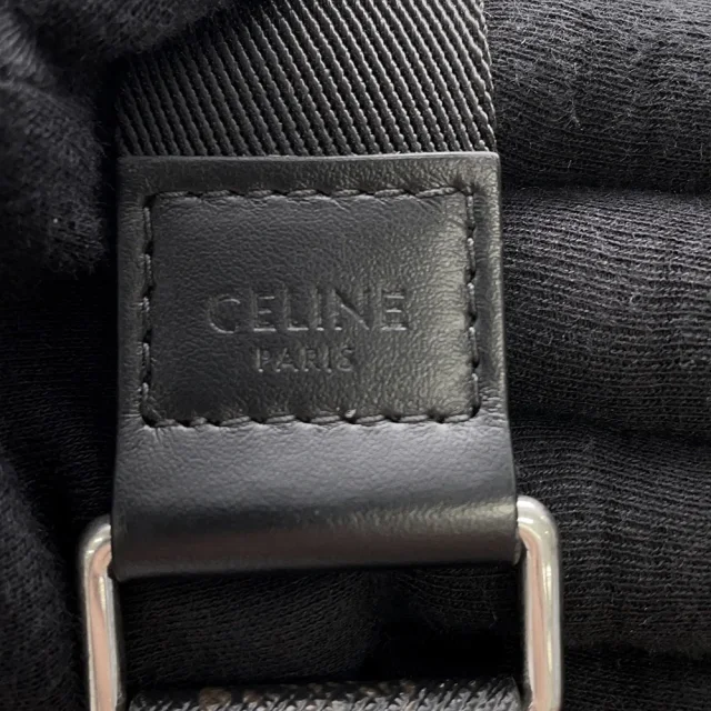Celine Macadam Pattern Crossbody Bag - The Dancing Kid Collection Black/Brown/Multicolor Leather in Black Leather from GALLERY RARE, photo 14 of 15