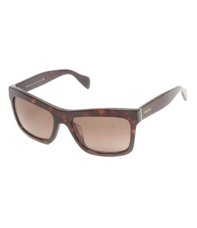 Prada Sunglasses Eyewear Brown in Brown from The Reluxe