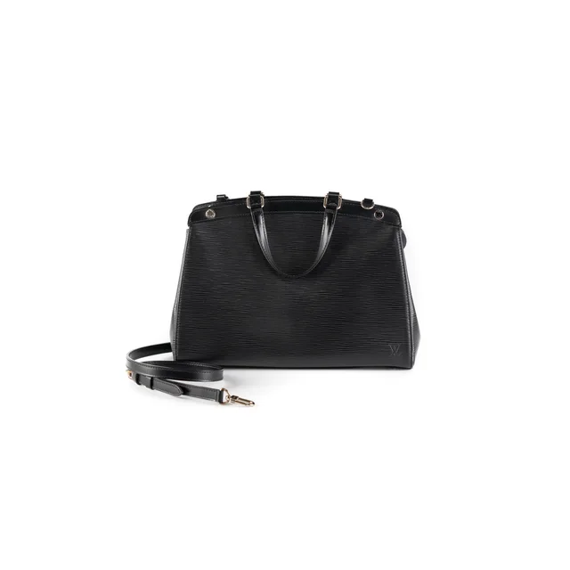 Louis Vuitton EPI Brea Bag in Black from The Purse Affair